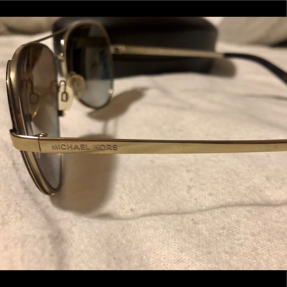 Michael Kors “Chelsea” Gold & Tortoise Aviators